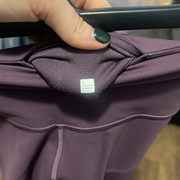 Lululemon Wunder Train Mesh High Rise Tight 25” Size 2 New - Picture 8 of 8